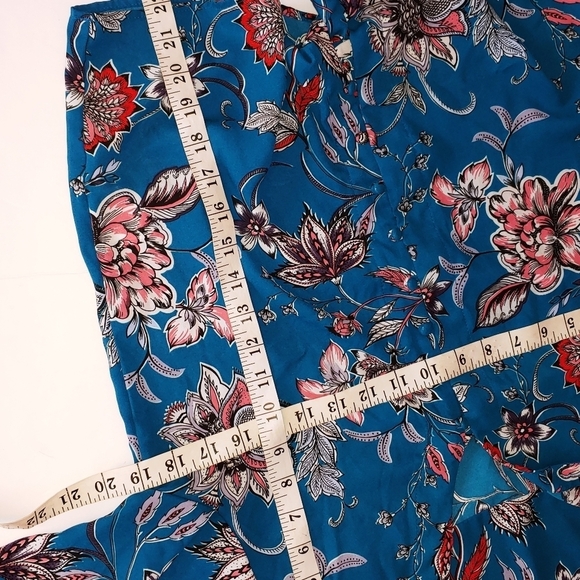 SOHO Jeans Button Floral Blouse Top S - Picture 4 of 6